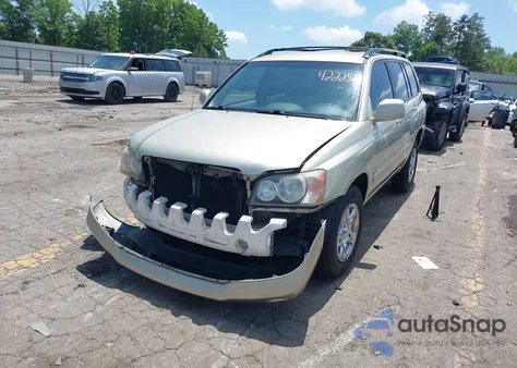 2003 Toyota Highlander из США, поврежденный, VIN JTEGD21A930070652